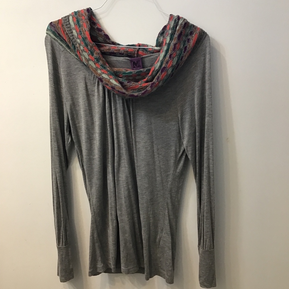 Tootsies Long sleeve Cowl Neck top